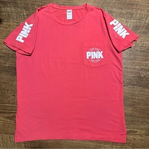 VS PINK LARGE CAMPUS TEE